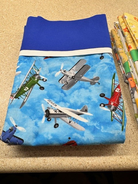 Airplane Pillowcase
